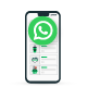 طلب الطعام باستخدام WhatsApp